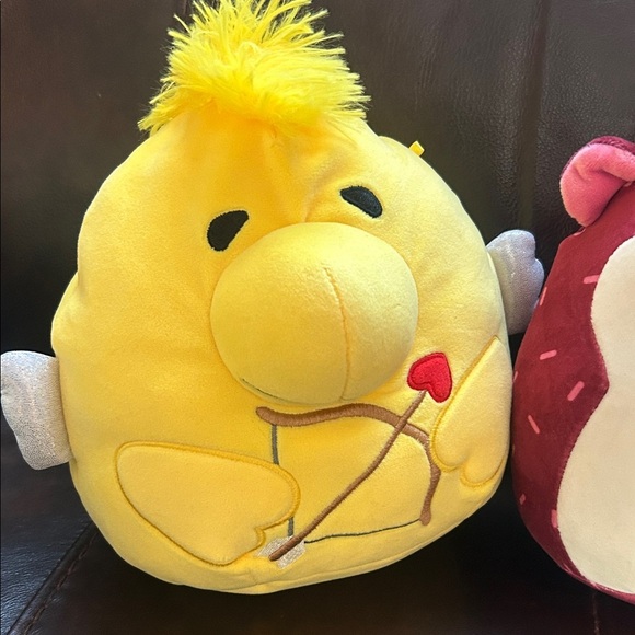Squishmallows Yellow and Red Stuffed Animals Set - Picture 4 of 4